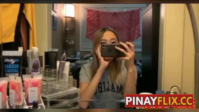 Nag-ensayo sa Harap ng Salamin si Babes