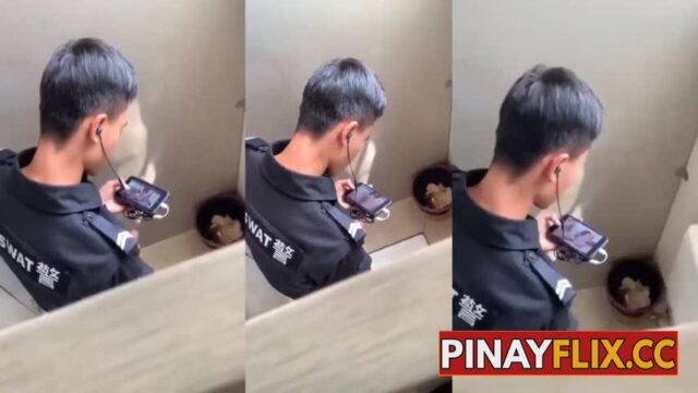 Practice Shooting Muna Ang Isang Member ng SWAT Team