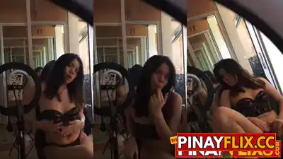 Nagjabol sa studio kasi di na matiis ang nararamdamang init sa katawan