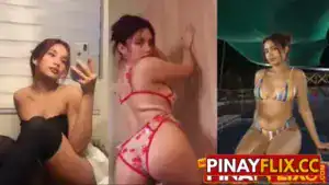 Pasulyap ni babes sa kanyang utong at pusod na may tusok